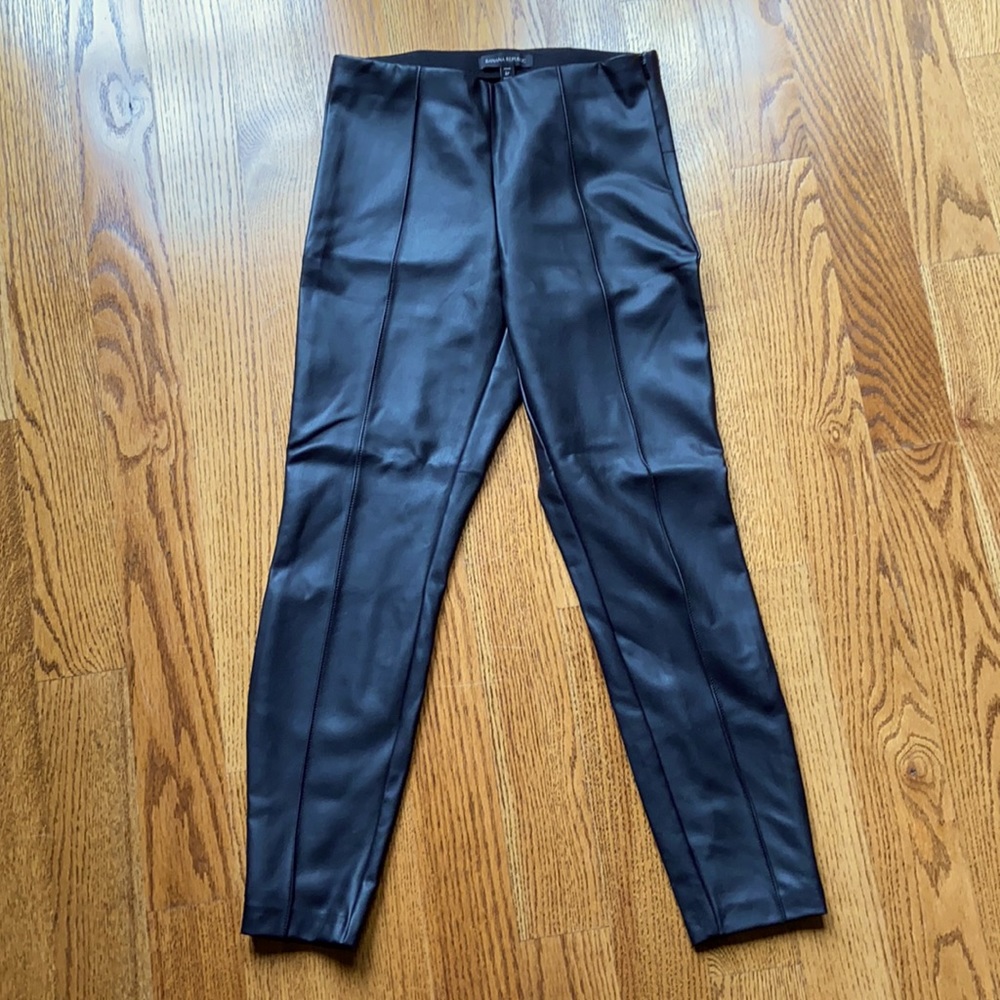 Faux Leather Pants